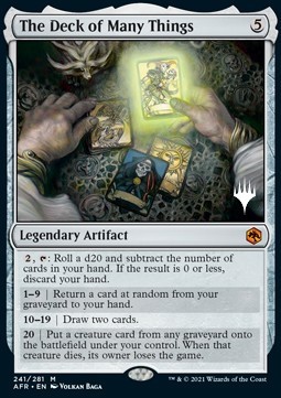 The Deck of Many Things (V.2) - Adventures in the Forgotten Realms Promos 