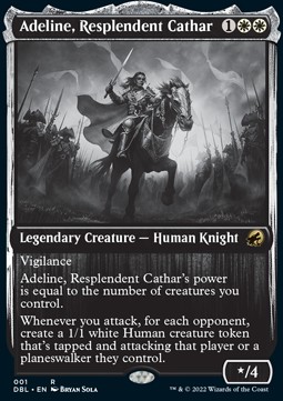 Adeline Resplendent Cathar - Innistrad Double Feature