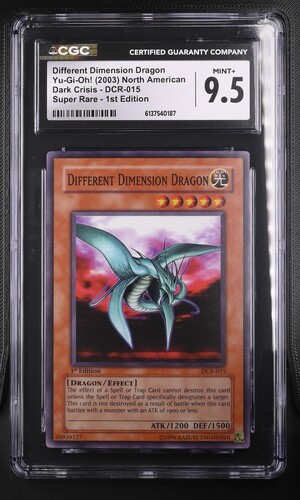 Different Dimension Dragon - DCR 15 - American - CGC 9.5 