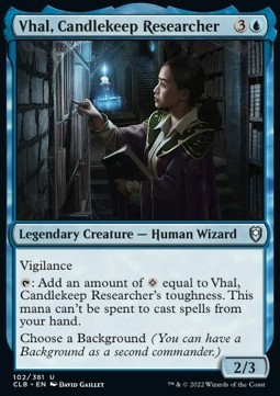 Vhal, Candlekeep Researcher 