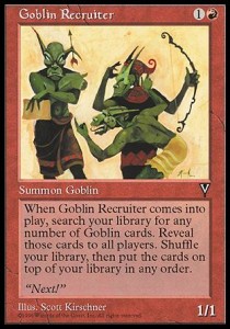 Goblin Recruiter - Visions 