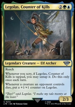 Legolas, Counter of Kills 