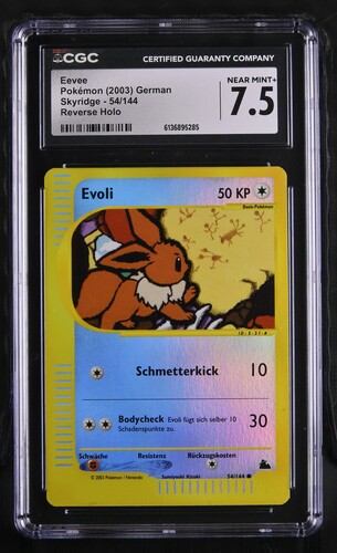Eevee - SK 54 - German - CGC 7.5 