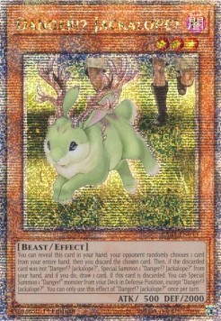 Danger!? Jackalope? (V.5 Quarter Century Secret Rare) 