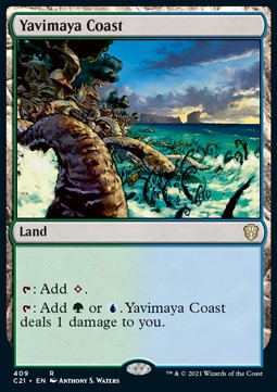 Yavimaya Coast - Commander Strixhaven 