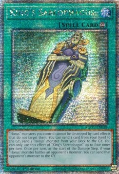 Kings Sarcophagus (V.2 Quarter Century Secret Rare)