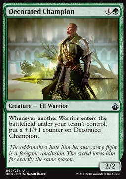 Decorated Champion 