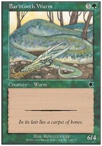 Barbtooth Wurm 