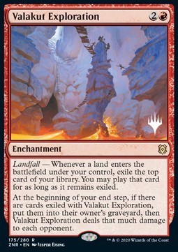 Valakut Exploration (V.1) - Zendikar Rising Promos