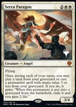 Serra Paragon (V.2) - Dominaria United Promos 