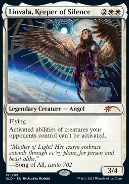 Linvala Keeper of Silence - Secret Lair Drop Series Spring Superdrop 2023 