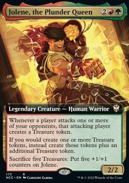 Jolene the Plunder Queen - Commander Streets of New Capenna Extras 