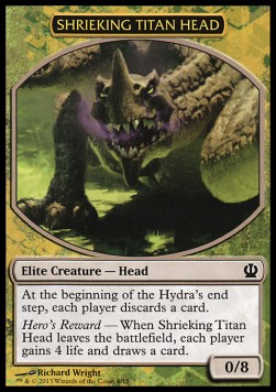 Shrieking Titan Head 