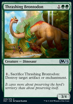 Thrashing Brontodon 