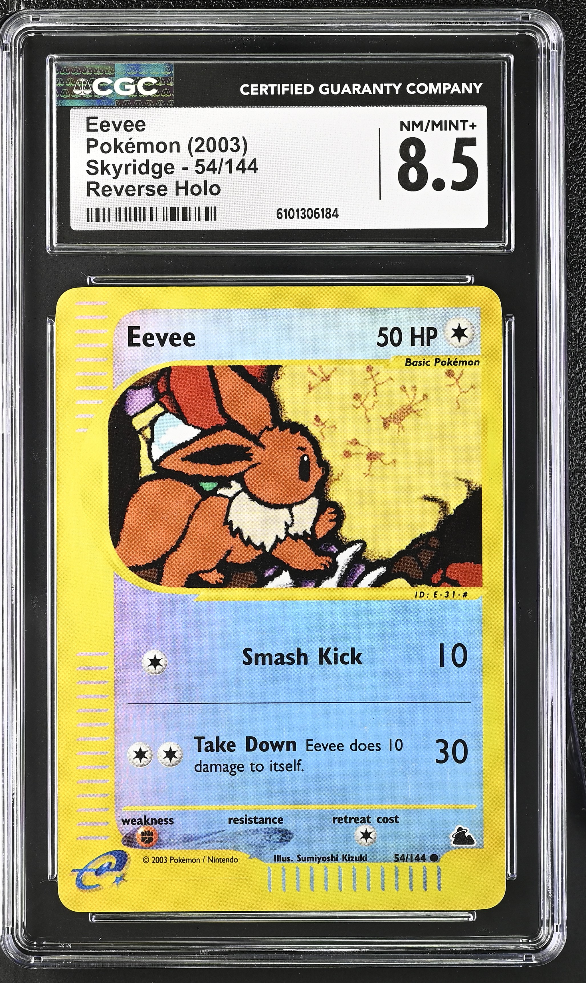 Eevee - SK 54 - English - CGC 8.5 