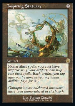 Inspiring Statuary (V.1) - Retro Frame Artifacts 