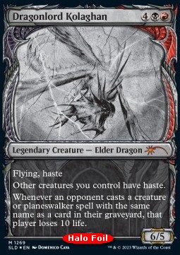 Dragonlord Kolaghan - Secret Lair Drop Series Spring Superdrop 2023 