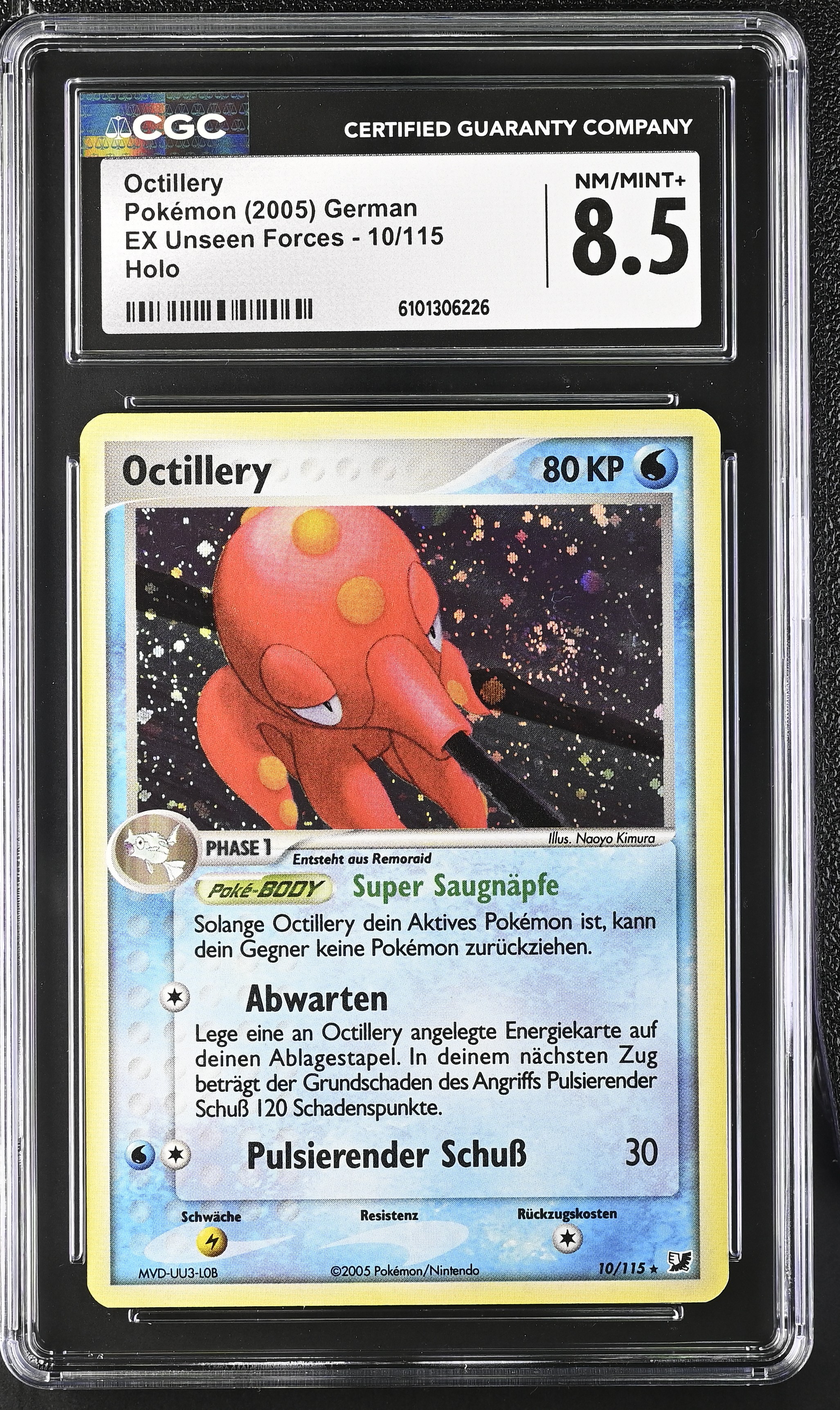 Octillery - UF 10 - German - CGC 8.5 