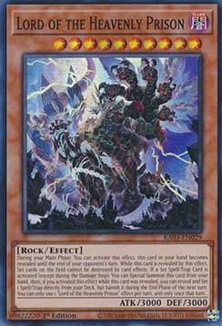 Lord of the Heavenly Prison (V.1 Super Rare)