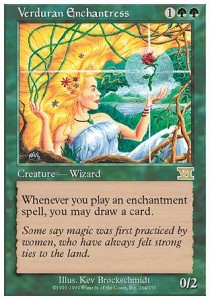 Verduran Enchantress - Sixth Edition 