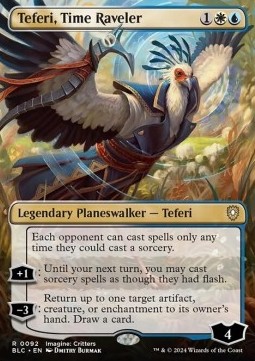 Teferi Time Raveler - Commander Bloomburrow Extras 