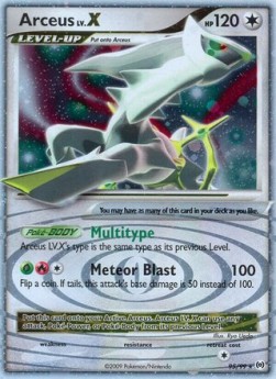 Arceus LV.X 