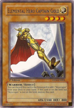 Elemental Hero Captain Gold 