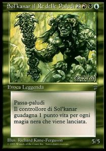 Solkanar the Swamp King - Legends Italian