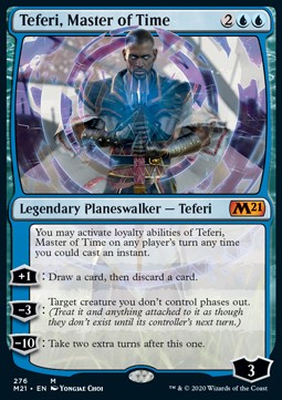 Teferi Master of Time (V.2) - Core 2021 Extras 