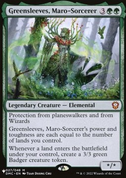 Greensleeves Maro Sorcerer - The List