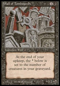 Wall of Tombstones - Legends 