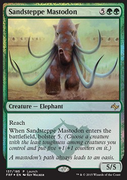 Sandsteppe Mastodon 