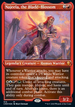 Najeela the Blade Blossom - Commander Legends Extras