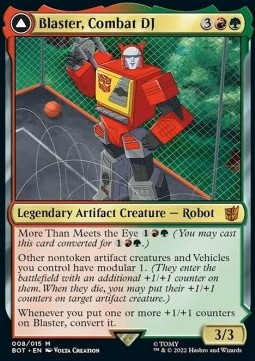 Blaster, Combat DJ (V.1) 