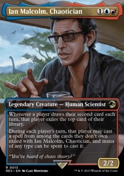 Ian Malcolm Chaotician (V.1) - Universes Beyond Jurassic World Collection 