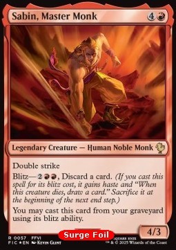 Sabin Master Monk 