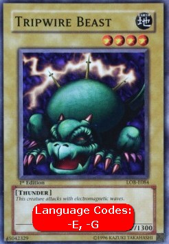 Tripwire Beast (V.1 - Common) 