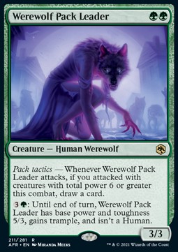 Werewolf Pack Leader - Adventures in the Forgotten Realms