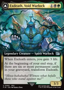 Exdeath Void Warlock Neo Exdeath Dimensions End