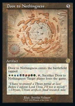 Door to Nothingness (V.2) - Retro Frame Artifacts 