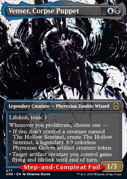 Venser Corpse Puppet (V.2) - Phyrexia All Will Be One Extras 