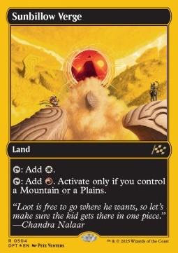 Sunbillow Verge 