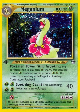 Meganium (Wild Growth) 