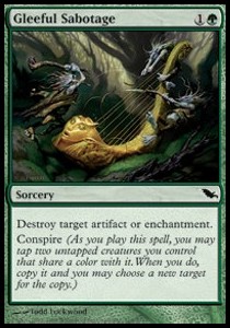Gleeful Sabotage - Shadowmoor 
