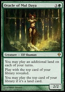 Oracle of Mul Daya - Zendikar