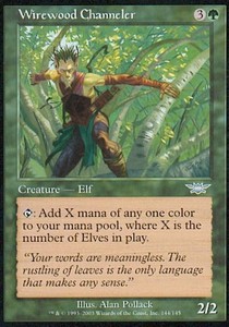 Wirewood Channeler - Legions 