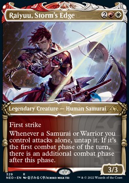 Raiyuu Storms Edge (V.1) - Kamigawa Neon Dynasty Extras 