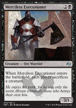 Merciless Executioner - Fate Reforged