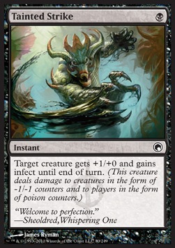 Tainted Strike - Scars of Mirrodin 