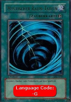 Mystical Space Typhoon (V.1 - Ultra Rare) 